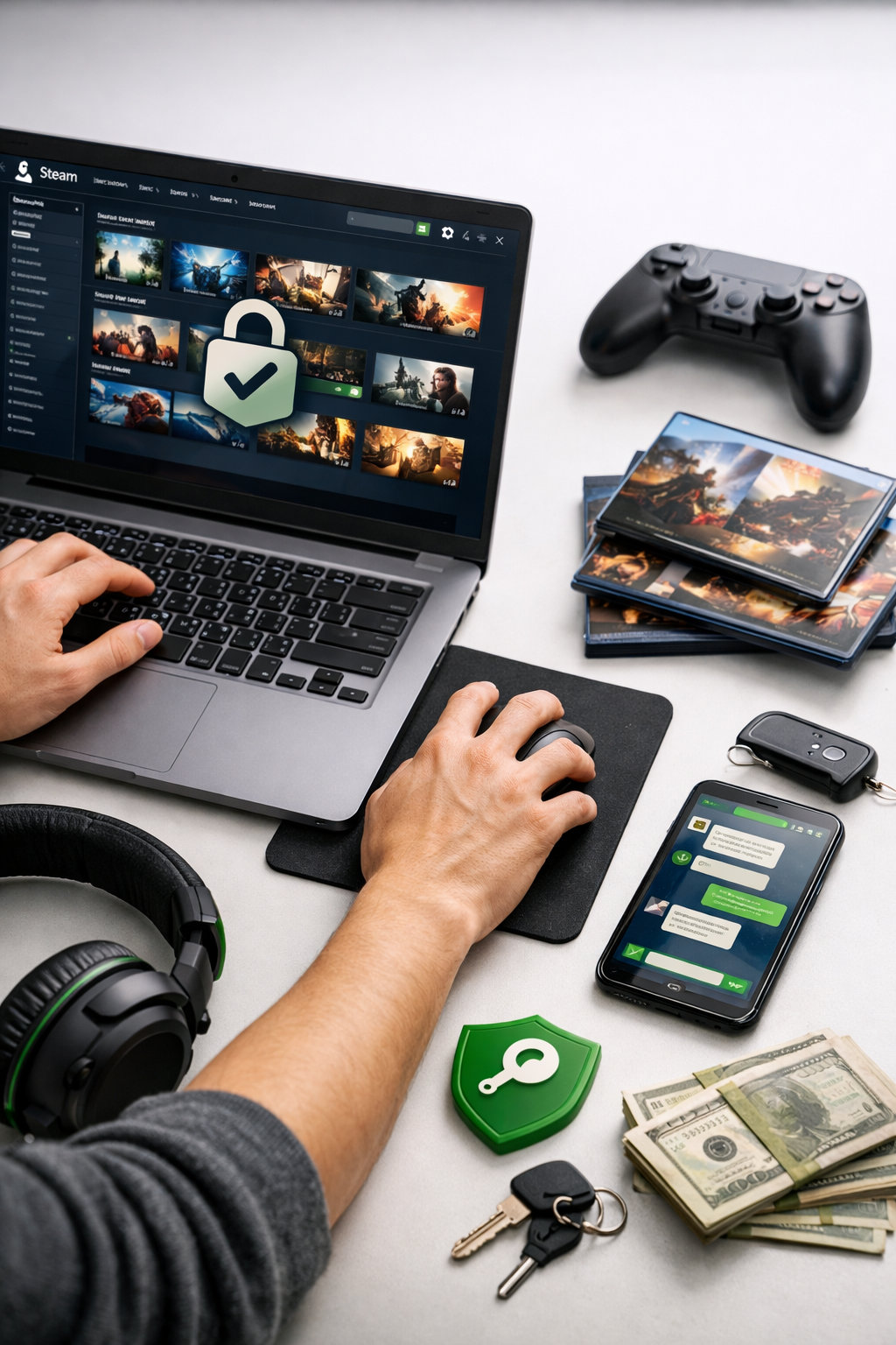 حسابات مشتركه ستيم - خدمة حسابات ستيم مشتركة آمنة وموثوقة مع تسليم فوري